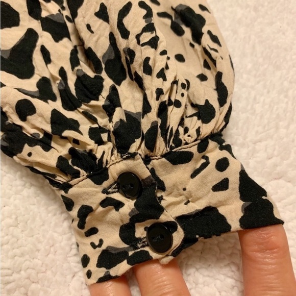 Auguste Heavenly Creatures Mini Dress Boho Cheetah animal print - Picture 11 of 15